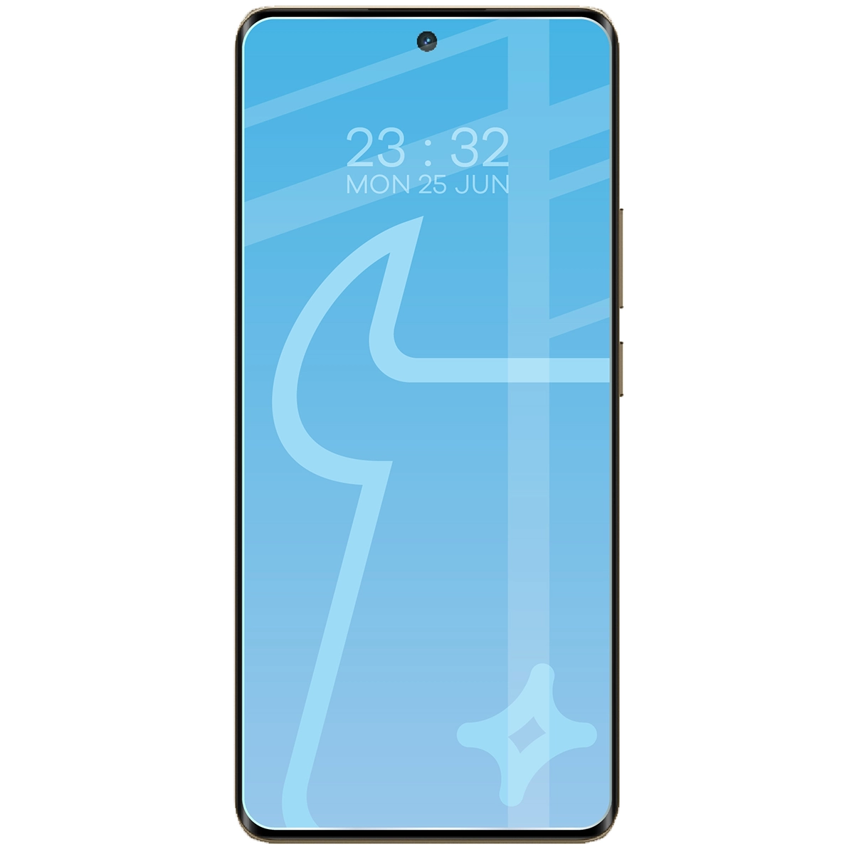 Telefon z nałożonym szkłem Bizon Glass Clear do Realme 14 5G / 14T 5G